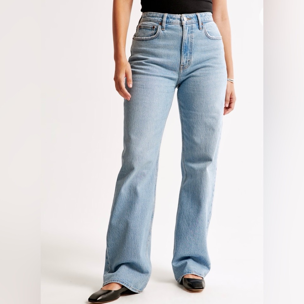 ❌SOLD❌ Abercrombie & Fitch Curve Love 90s Straight Jeans | Ultra High Rise
